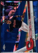 Roberto Perez 2017 Topps Chrome Sapphire Edition #419 /250 Indians