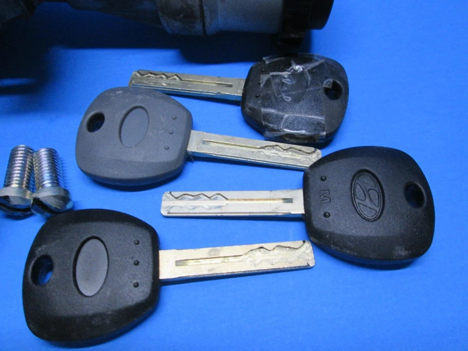 Interruptor de encendido Hyundai Azera 2006-2011 cilindro de bloqueo 4 llaves 81910-3L010 OEM Foto 2 de 4