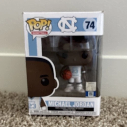 Funko Pop! Vinyl Michael Jordan UNC #74 NBA Basketball Figure Multicolor