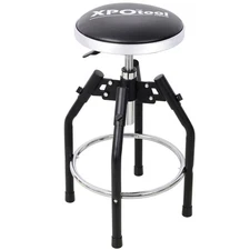 Heavy Duty Adjustable Hydraulic Shop Stool,Mechanic Stool,360° Swivel