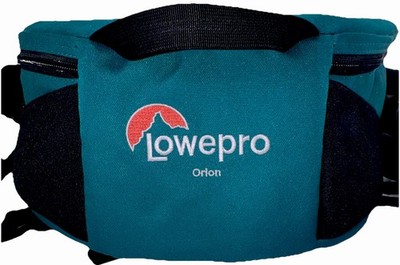 Lowepro Orion Camera Bag Fanny Pack Green W Strap Mirrorless Padded 13 x7 x7 