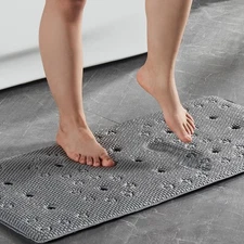 Bathtub Mat Non Slip: Soft Safety Foam Bath Mat for Tub Suitable for Elderly ...