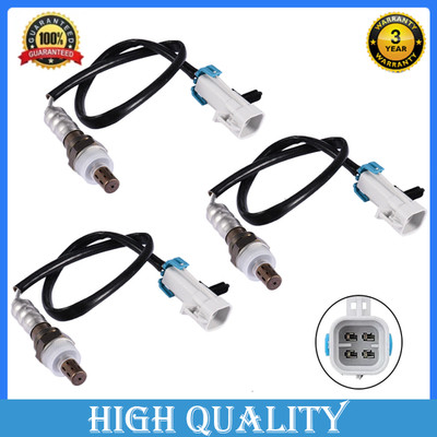 For GMC Sonoma 4.3L V6 2003 2004 3pcs Up+Downstream Oxygen Sensors US 234-4650