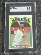 1972 Topps - Joe Morgan #132 SGC 6
