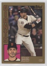 2019 Topps 1984 Topps Baseball Rookies Gold 4/50 Chris Shaw #84R-CSH 0a6