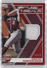 2023 Panini Elite Extra Edition Future Threads Red 10/49 Hunter Haas #FT-HH 3wu
