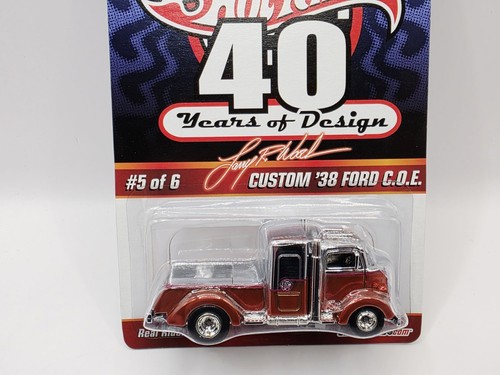 HOT WHEELS RLC LARRY WOOD 40 YEARS OF DESIGN CUSTOM '38 FORD NEW VERY NICE RC87 - Picture 3 of 11