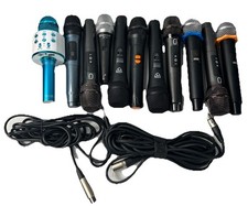 Rockville Wireless Dual HandHeld Microphones Ramp-xlr Rode Mic Cable 10 Mics