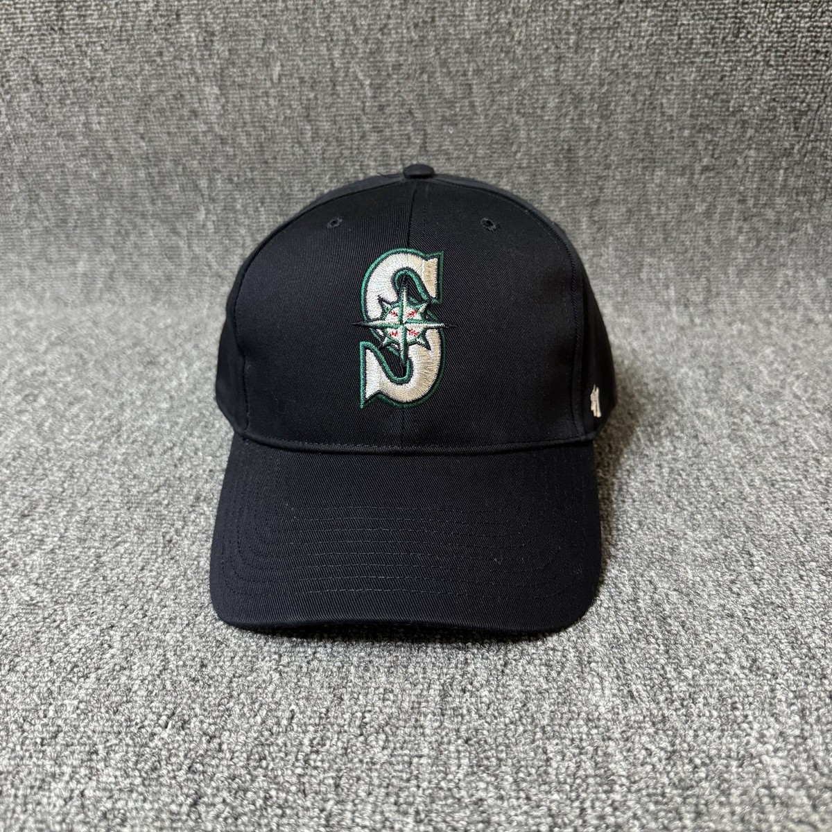 47 Brand Seattle Mariners Snapback Black OSFA Baseball Cap