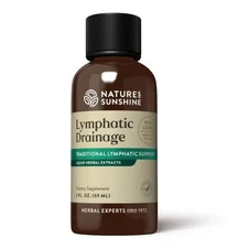 Nature’s Sunshine Lymphatic Drainage 2oz – Detox, Bloat Relief & Immune Support