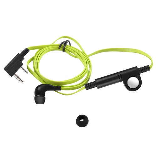 1X(2 Pin Noodle Earbud Headphone K Plug Earpiece Headset For Uv5R -888S3542 - Picture 1 of 7