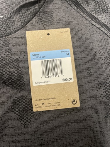 Nike ADV Top Shirt A.P.S. Engineered Fitness Iron Grey $80 DX6954-068 Men's M - Picture 3 of 8