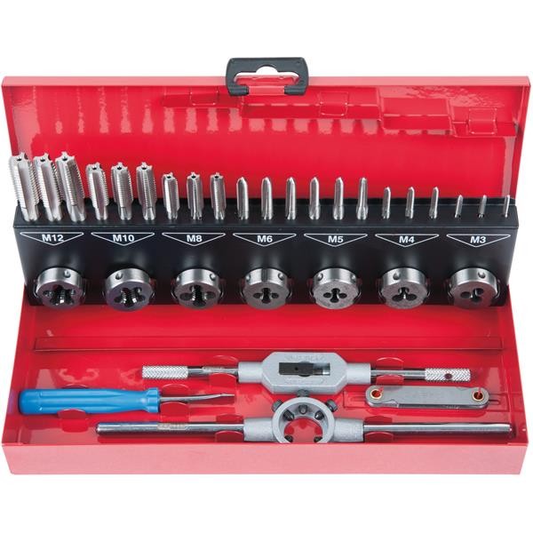 Ks-Tools 331.0732 HSS Co Gewindeschneidwerkzeug-Satz 32-Tlg. Universaler Satz-image