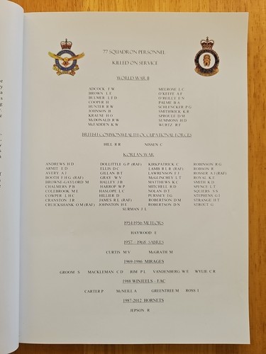 Swift To Destroy - An Illustrated History Of 77 Squadron RAAF 1942-2012 - Picture 6 of 12