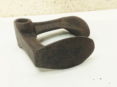 Vintage antique cast iron Cobblers double shoe last form anvil tool 1887 patent - Picture 6 of 14