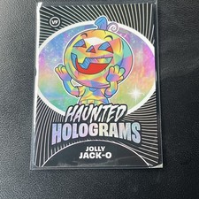 Veefriends Spectacular Super Stickers ~ Haunted Holograms ~ Jolly Jack - O