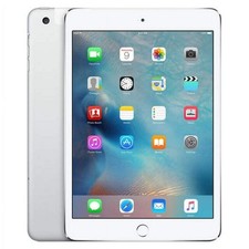 Apple iPad Mini 3 A1600 Unlocked 16GB Silver - Very Good