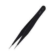 ESD-10 Stainless Steel Tweezers Multifunction Pliers Anti-Static Material F