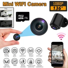 4K HD Wireless WiFi CCTV Indoor Mini IP Camera Home Night Vision Security Cam