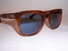 NEW Persol Sunglasses PO 3323/S 96/56 TERRA DI SIENA/BLUE 53mm AUTHENTIC 3323