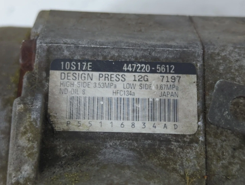 Jeep Grand Cherokee 2005-2007 aire acondicionado aire acondicionado compresor OEM R8J0F Foto 3 de 4