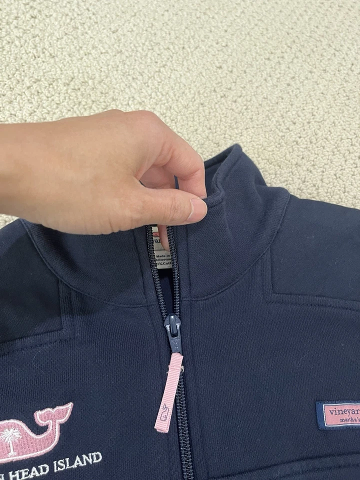 Vineyard Vines Mujer Suéter Azul Talla M Foto 4 de 4