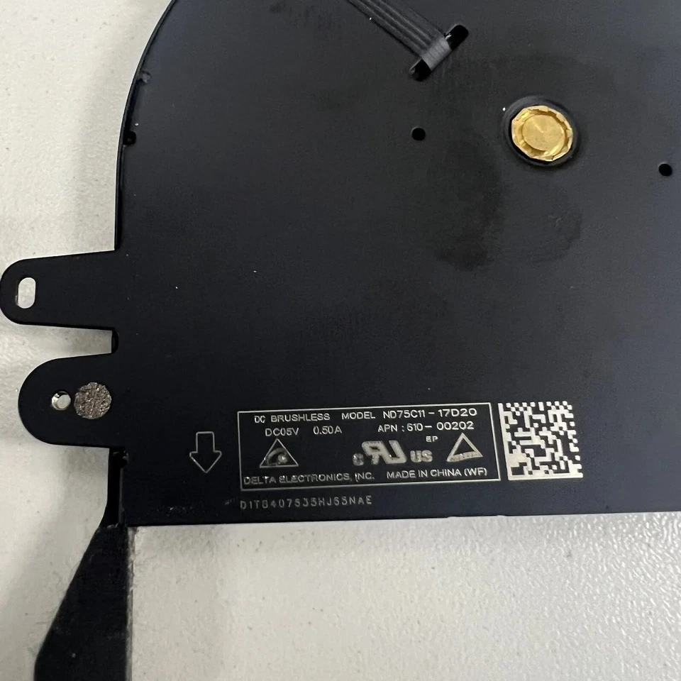 MACBOOK PRO 15 A1707 A1990 FAN LEFT RIGHT 923-01459 923-01471 - Image 4 of 4