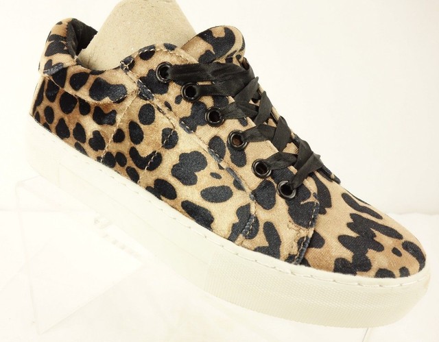cheetah print platform sneakers