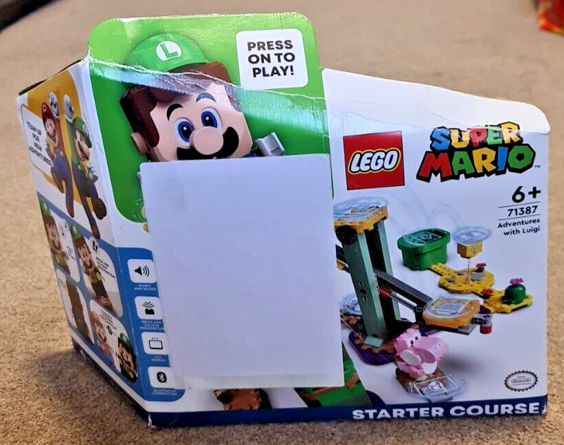 Baby Luigi Mario Lego John Lewis LEGO Super Mario 72034 Mario Kart