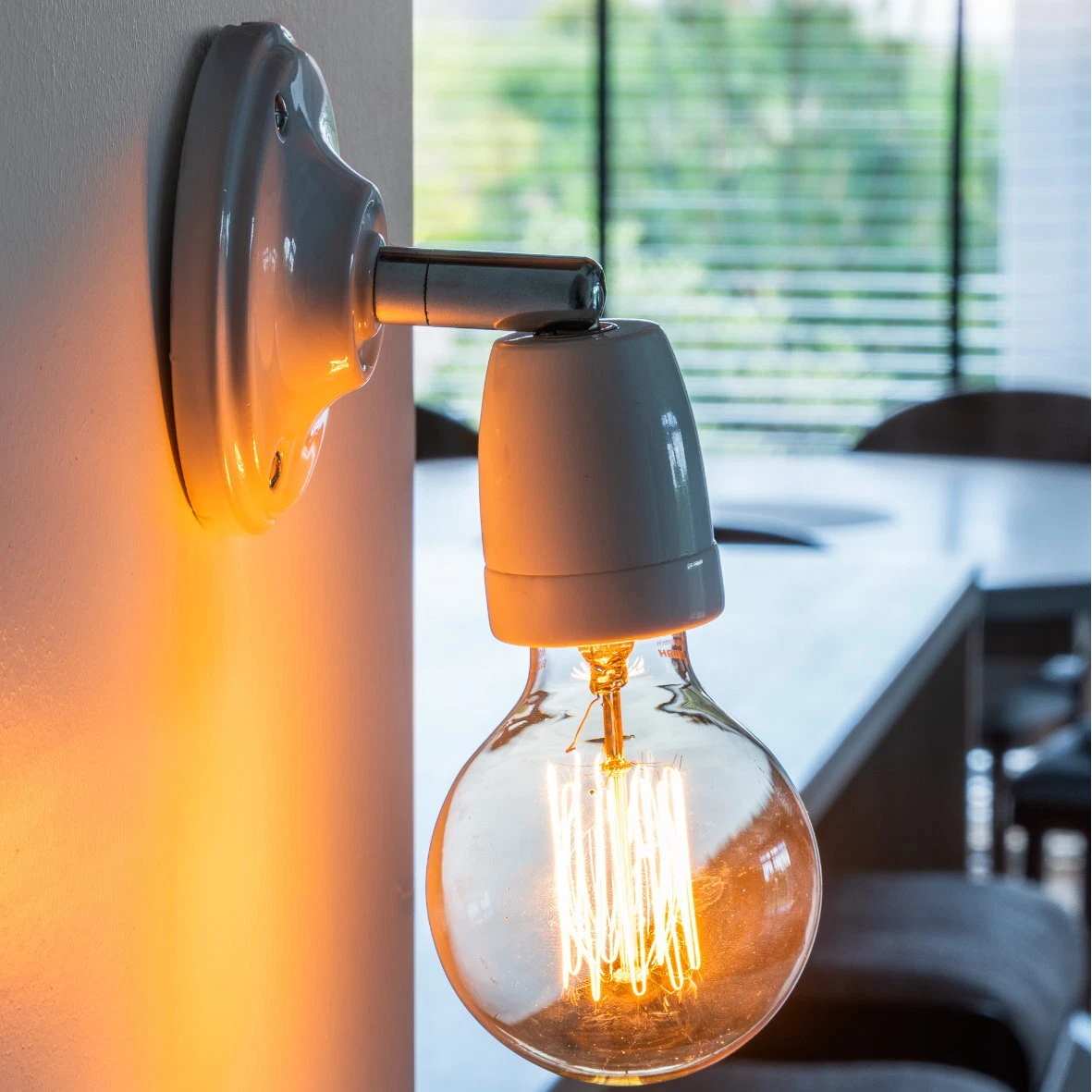 Porcelain wall sale light
