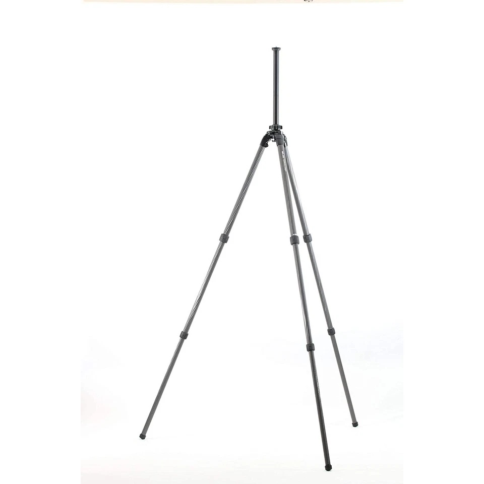Tripé Slik fibra de carbono PRO CF-933 resistente tamanho completo tampa de até 80,5 pol./22 lb - Imagem 2 de 4
