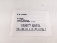 Kawasaki KGT35A Trimmers owners manual