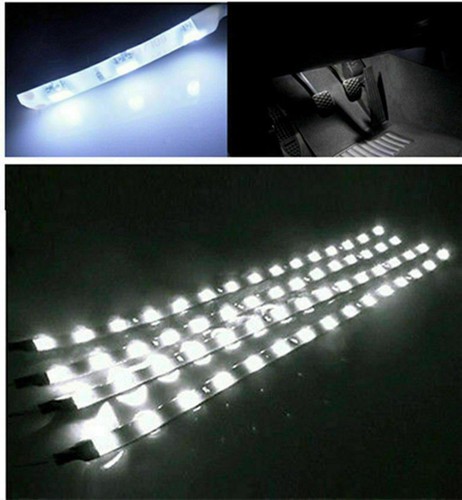 5x 12V 12" 1FT 15SMD Flexible LED Strip Light Waterproof For Car Truck Boat Cond - Picture 12 of 17