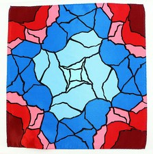 Rush Limbaugh Men's Pocket Square Handkerchief Dress Mosaic Silk Multi Hanky