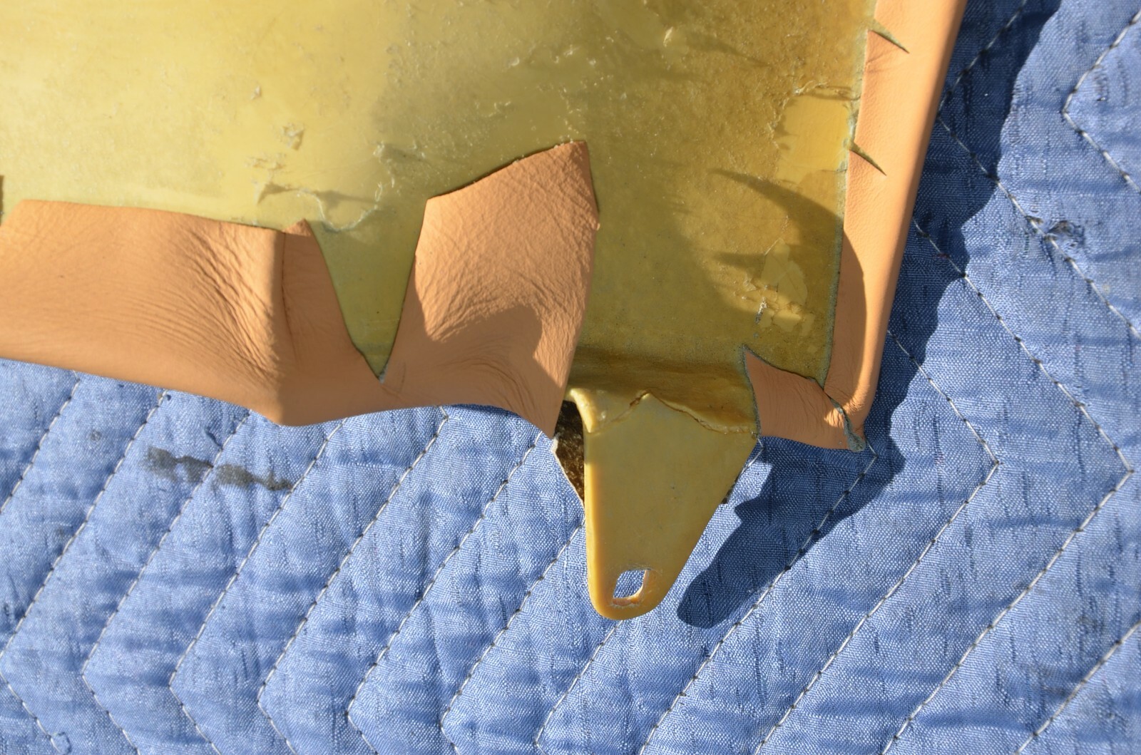 Ferrari 360 Front Interior Roof Windscreen Upper Cover Trim Lining Beige-Tan OEM