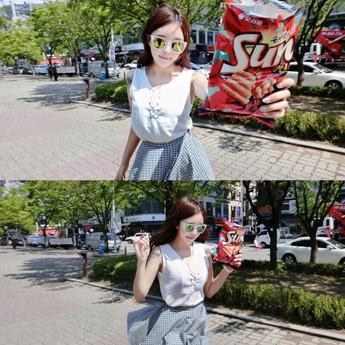 Retro Square Transparent Sunglasses Glasses UV Clear Frame Mirror Lens Classic - Picture 3 of 19