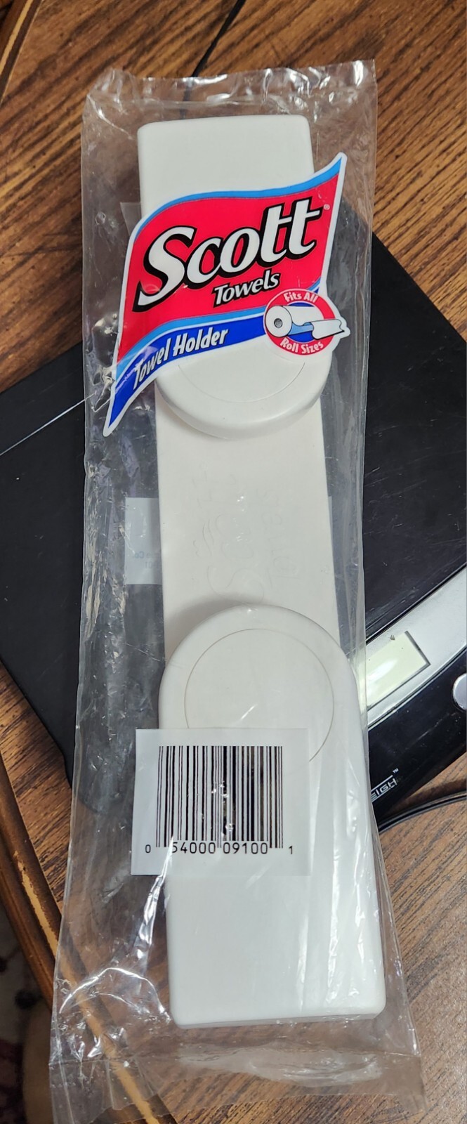 New Vintage 1996 Scott Towels Paper Towel Holder Plastic With Screws Sealed