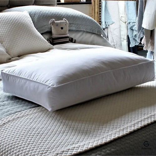 Plain Dyed Poly Cotton Box Pillow Cases Bed Oxford Large Pillows Case