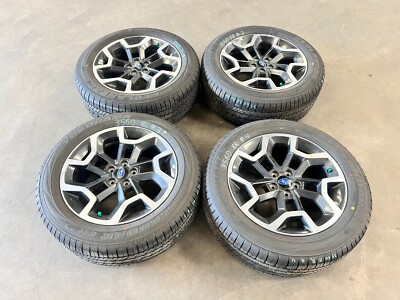 13-17 SUBARU XV CROSSTREK 17'' INCH WHEEL RIM P225/55R17 WHEEL SET, OEM ...