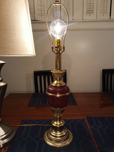 pedestal table lamp