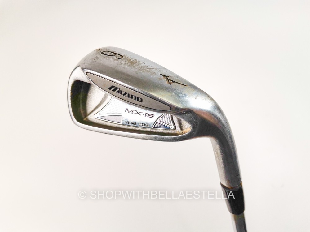 Mizuno MX19 Hemi Cog 6 Iron Mizuno Regular Flex Steel Shaft Mizuno Grip Mizuno MX19 Hemi Cog 6 Iron Mizuno Regular Flex Steel Shaft Mizuno Grip