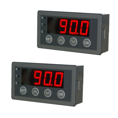2X Universal Digital Display Meter 0-10V 0-20mA 2-10V 4-20mA Analog Input Meter