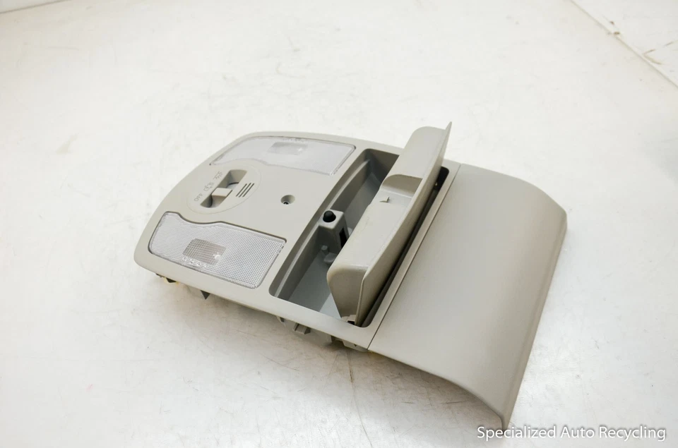 2012 TOYOTA PRIUS FRONT UPPER OVERHEAD ROOF READING MAP DOME LIGHT LAMP GRAY OEM - Изображение 4 из 4