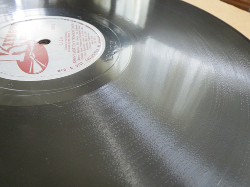 78RPM 12" Keynote 1309 Benny Morton - Once In A While / Liza, sharp EE-E CRACK - Picture 8 of 11