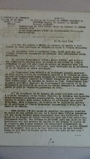 WW2 Libération Rivain Chomel Argis] Mission auprès du général de Gaulle. 1944