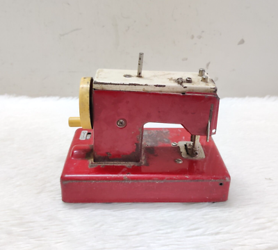 Vintage Sewmate Sewing Machine Battery Operated CK TM Tin Toy