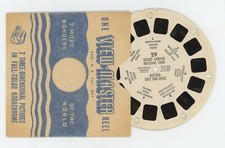Grand Canyon Nat'l Park Arizona East Rim Drive 1940's View-Master Reel 29