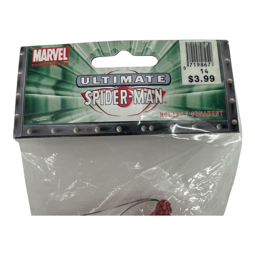 2002 Kurt Adler Marvel Ultimate Spider-Man Ornament 4" Holiday Decor NIP - Picture 3 of 5