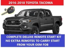 Fits:Toyota Tacoma H-KEY Plug & Play Remote Start Complete Kit 2016 2017 2018