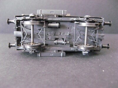 Amf87 Wagon Couvert Guerite Laiton (Cf Huet Makette Haxo Loco Diffusion